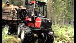 Valmet 838 Forwarder 1989 [upl. by Siul]