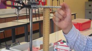 AQA GCSE Science Required Practical  Hookes Law [upl. by Emina]