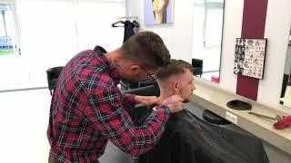 Männerhaarschnitt alles erklärt Haare schneiden ganzer Haarschnitt Tutorial Fade Cut [upl. by Aratal]