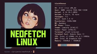 How to Install and use Neofetch in Linux [upl. by Barbey495]