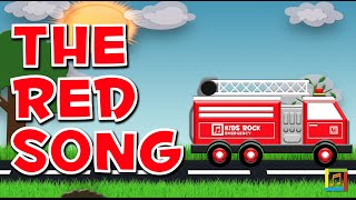 The Color Red Song  Kids Rock Media House [upl. by Ardith303]