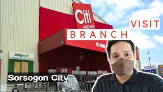 CITI Hardware Tour   Sorsogon City [upl. by Ynaiffit]