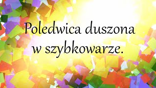 Duszenie polędwiczki wieprzowej w szybkowarze WMF Perfect 45 l [upl. by Georgeanna]