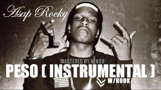 Peso Instrumental WHook  Asap Rocky [upl. by Euqinim]