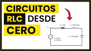 Circuito RLC SERIE Desde CERO Clase COMPLETA [upl. by Joelie512]