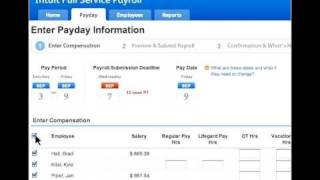 Intuit Full Service Payroll  See it in Action [upl. by Aicrag]