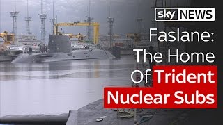 Faslane The Home Of Trident Nuclear Subs [upl. by Channing297]