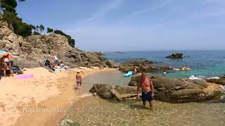 Platja d Aro Spain Beachwalk [upl. by Chema]