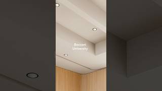 Lecture hall design at Bocconi University in Milan Italy [upl. by Lhary]