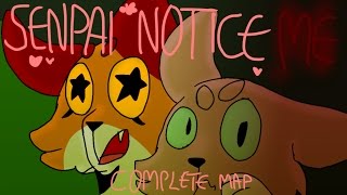 Senpai notice me  Complete Mapleshade spoof MAP [upl. by Ettenej670]