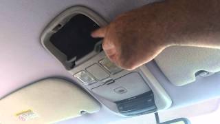 How To Fix Dodge Ram Overhead Console sunglasses compartment [upl. by Siramed]