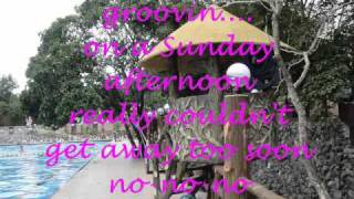 groovinon a sunday afternoon with lyrics [upl. by Zane]