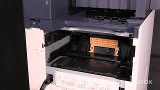 Xerox® VersaLink® B605 Multifunction Printer Replacing the Toner Cartridge [upl. by Melan]