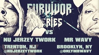 MR WAVY VS NU JERZEY TWORK SMACK URL RAP BATTLE  URLTV [upl. by Florry]