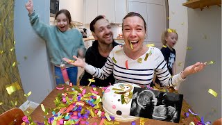 GENDER REVEAL Flicka eller Pojke i magen Gravid vecka 34 [upl. by Irah]