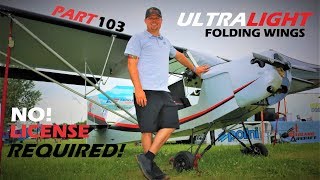 Ultralight Part 103 LEGAL  Oshkosh2019  Badland Aircraft [upl. by Yrral]