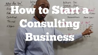 How to Start A Consulting Business [upl. by Okkin]