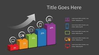 3D Animated Growth Chart in PowerPoint ‖ Creative Presentation ‖ PowerPoint Animation [upl. by Uamak203]