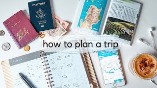 How To Plan a Trip ✈️  5 Steps [upl. by Jepum983]