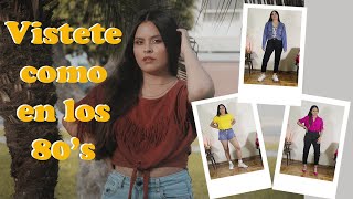 OUTFITS de los 80s para MUJERES para TODA OCASIÓN👚👖 [upl. by Dnalel353]