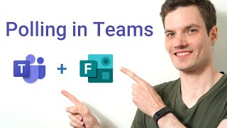 How to add Poll to Microsoft Teams Meeting [upl. by Marjie59]