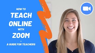 How to Teach Online with Zoom  A Guide for Teachers [upl. by Litt20]