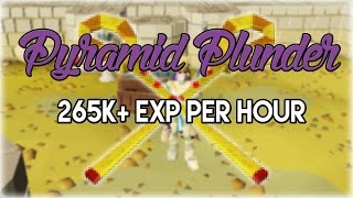 Efficient Pyramid Plunder Guide 265kHr  Oldschool 2007 Runescape [upl. by Fennell912]