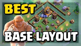 Best Builder Hall Level 4 Base Layout Lets Play the New CoC Update 12  Clash of Clans [upl. by Navonod769]