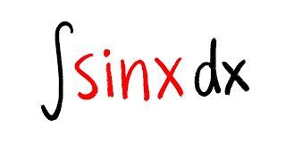 Integral of sinx [upl. by Ettolrahc]