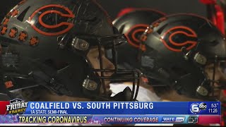 Class 1A semifinal Coalfield vs South Pittsburg [upl. by Aicek]