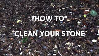 How To Clean Garden Stones  Part 1 [upl. by Merwin631]