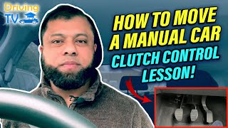 Move Off Clutch Control  How To Move A Manual CarDriving Lesson [upl. by Silletram]