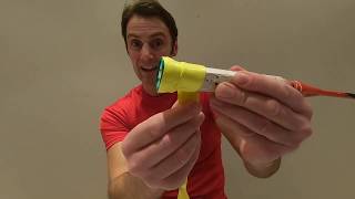 How To Grip A Badminton Racquet The best way [upl. by Nalahs]