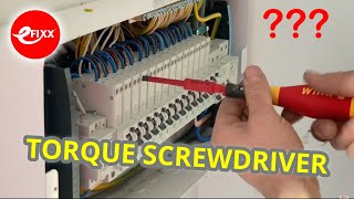 Do you need to use a TORQUE SCREWDRIVER when wiring consumer units [upl. by Crow604]