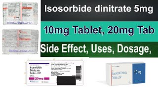 Isosorbide tablets ip 10 mg uses in hindi  side effects uses dose  price  warning [upl. by Weidner]