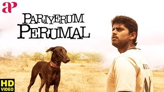 Pariyerum Perumal  Karuppi Music Video Feat Santhosh Narayanan  Kathir Anandhi  Mari Selvaraj [upl. by Anuala]