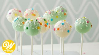 How to Make Cake Pops  Easy Recipe  Wilton [upl. by Bibeau]