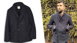 Navy Peacoat Review  The Billy Reid Bond Coat from Skyfall [upl. by Alyse153]