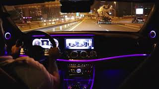 NEW 2019 Mercedes AMG E63 S 4Matic  NIGHT POV Test Drive  Cold Start amp Exhaust Sound [upl. by Gould]