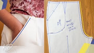 TROUSER SIDE POCKET PATTERN TUTORIAL PATTERN TESTING INC  KIM DAVE [upl. by Nalyad]