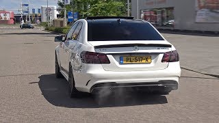 Decat MercedesBenz E63 S Sedan  Revs amp Accelerations [upl. by Nonna]