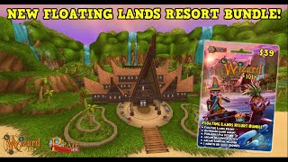 Wizard101  NEW FLOATING LANDS RESORT BUNDLE [upl. by Oiralih437]