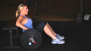 How To Do a Barbell Hip Thrust [upl. by Nnaeinahpets]