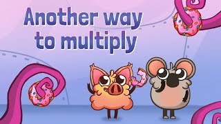 Multiplication as repeated addition  Multiplication for kids [upl. by Nilekcaj41]