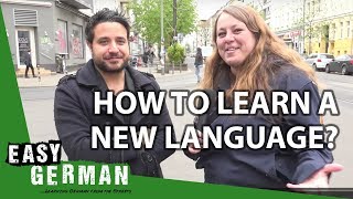 How to learn a new language with Luca Lampariello  Easy German 138 [upl. by Rodolphe]