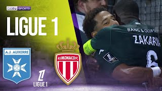 Auxerre vs AS Monaco  LIGUE 1 HIGHLIGHTS  091424  beIN SPORTS USA [upl. by Yearwood]