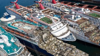 15 Cruise Ships SOLD for SCRAP in 2020 [upl. by Polito996]