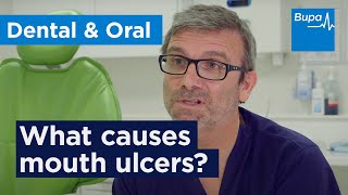 What causes mouth ulcers  Bupa Health [upl. by Schiff943]