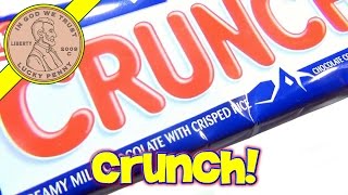 Learn About The Nestle Crunch Bar  Candy Review [upl. by Driskill]