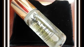 YSL Touche Eclat Blur Primer ReviewDemo [upl. by Terrag623]